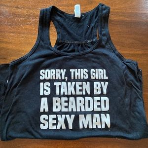 Small flowy back cvg workout tank